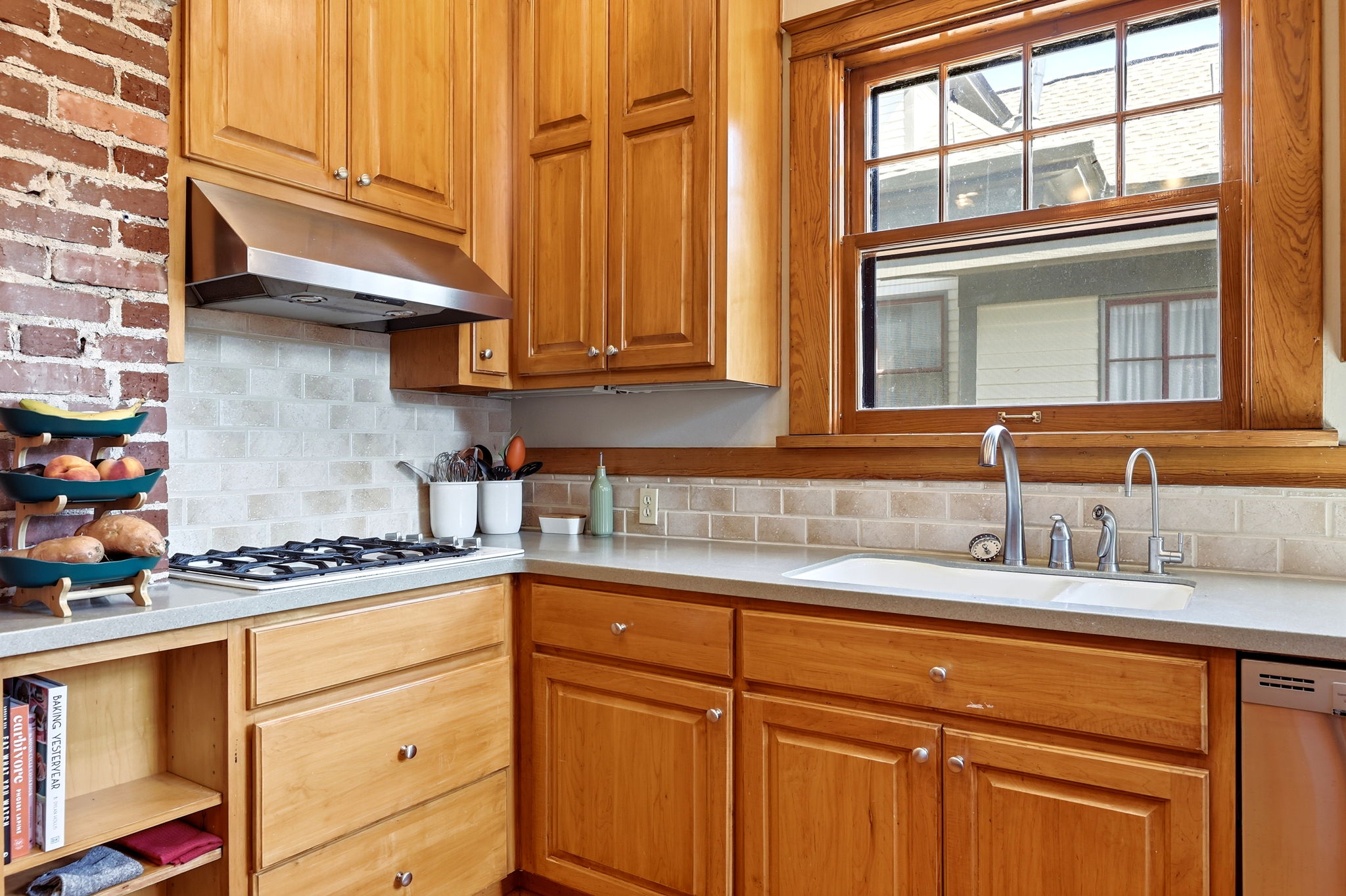 Modernized kitchen at 2109 South Louisiana, view 2