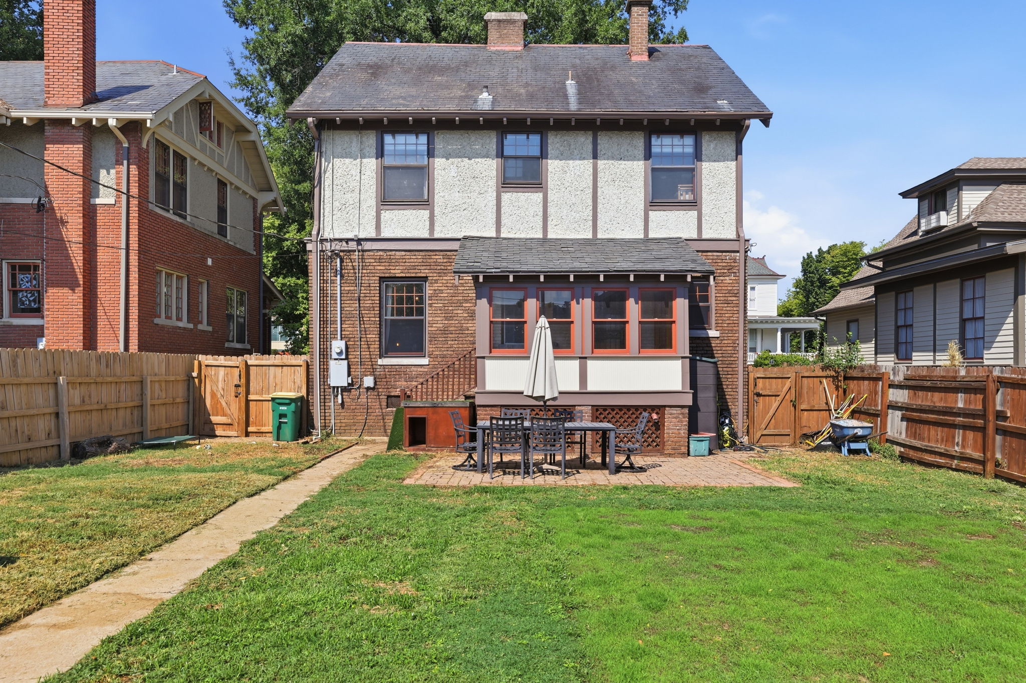 Rear exterior and grounds at 2109 South Louisiana, view 2