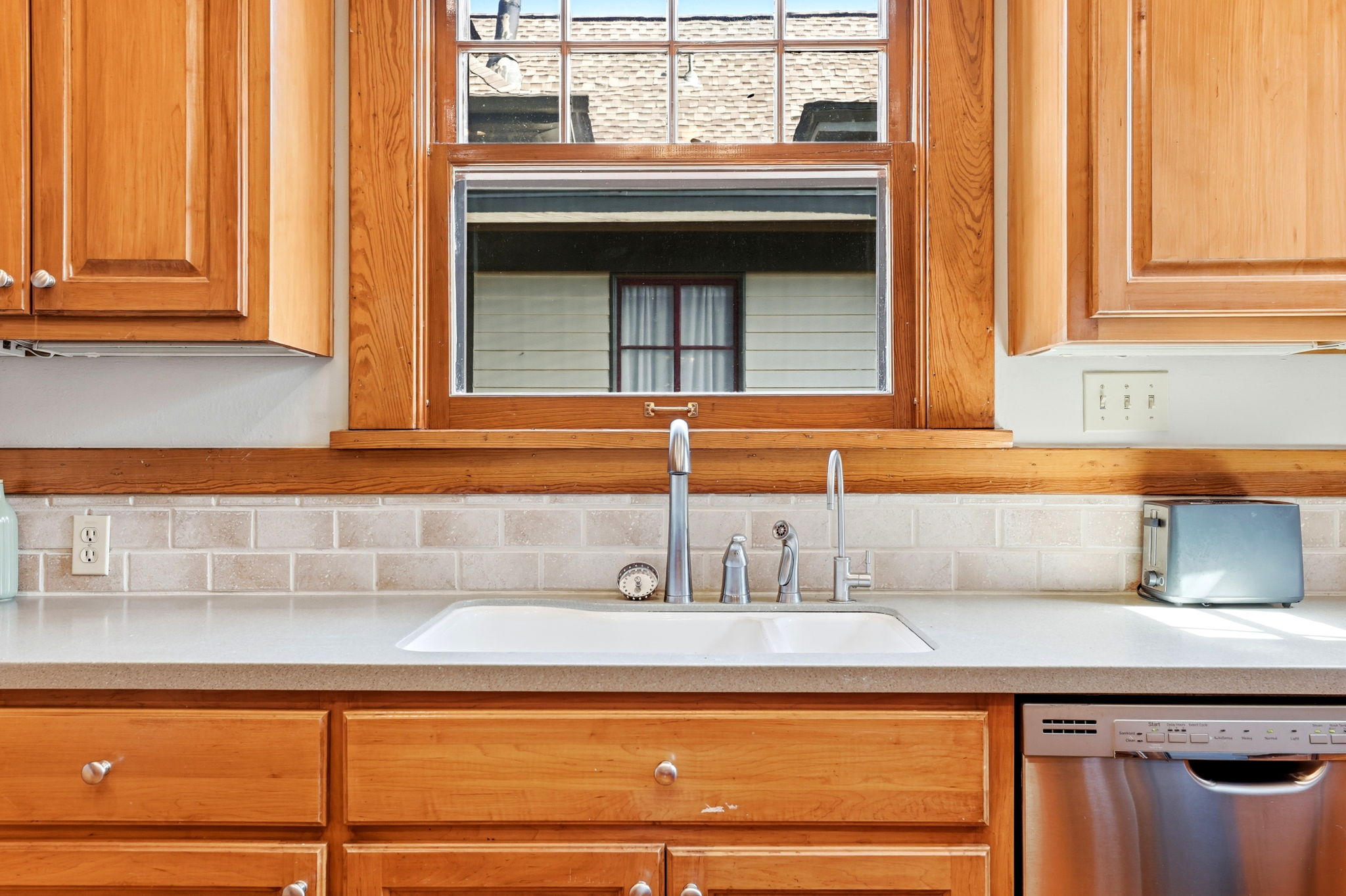 Modernized kitchen at 2109 South Louisiana, view 3