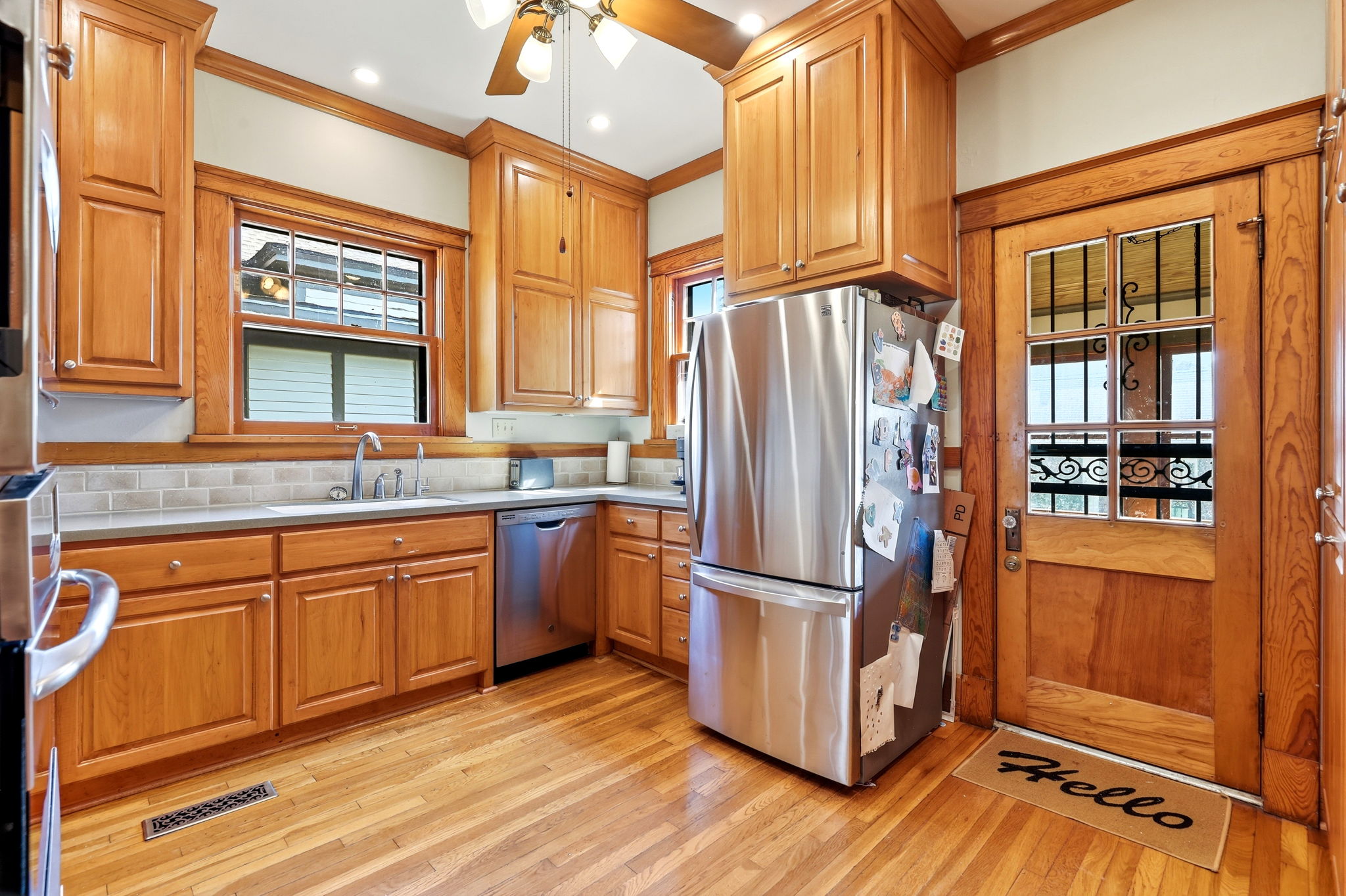 Modernized kitchen at 2109 South Louisiana, view 5